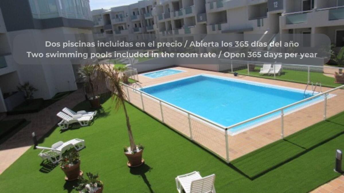 Pineapple Sorbet Piscina, Doble Terraza, Cocina Completa Y Wifi Apartment คอร์ราเลโฮ ภายนอก รูปภาพ